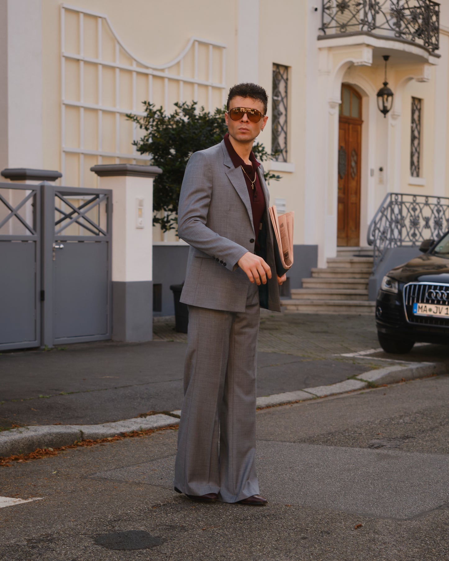 Veste tailleur LIOTTA - Gris Clair