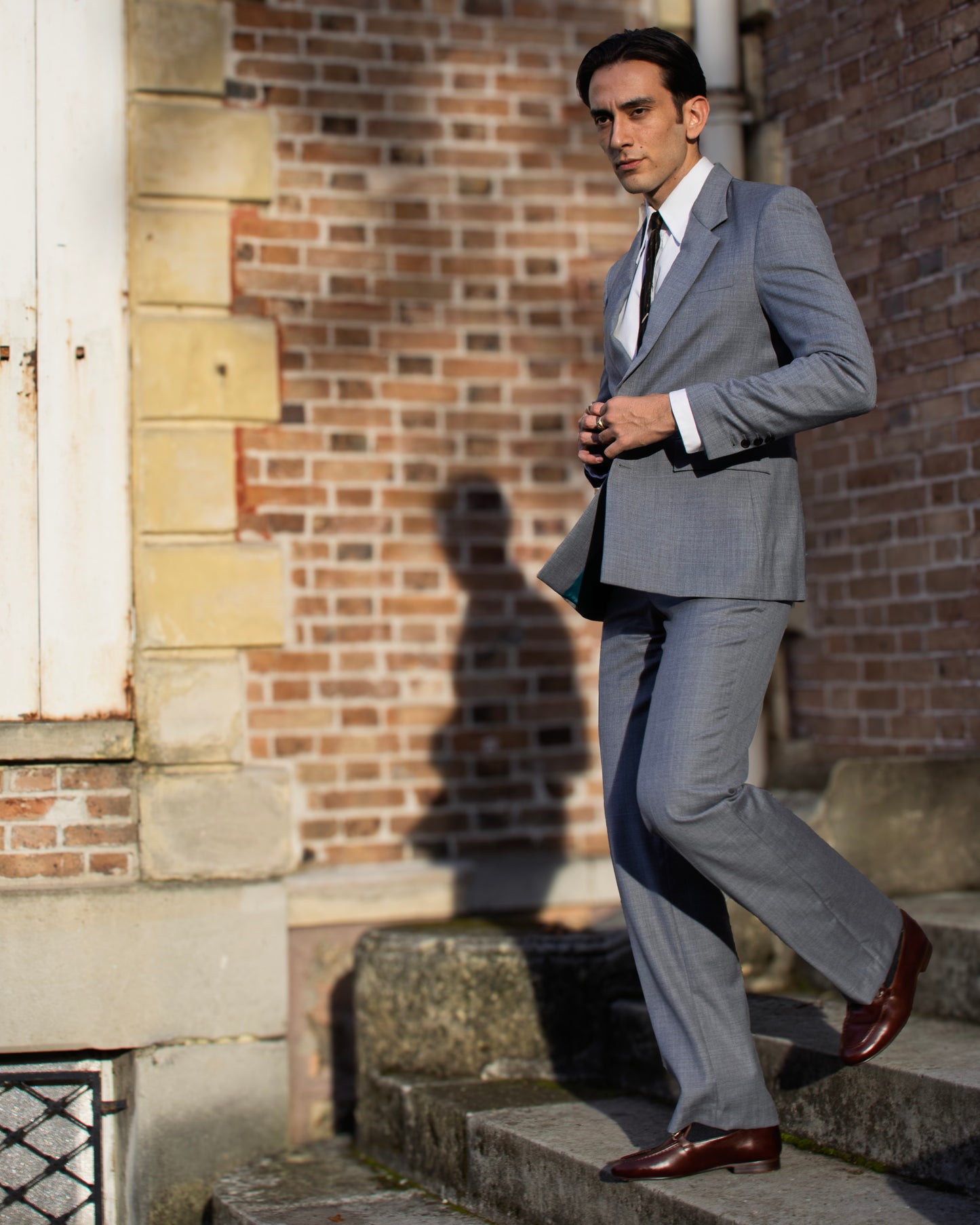 Veste tailleur LIOTTA - Gris Clair
