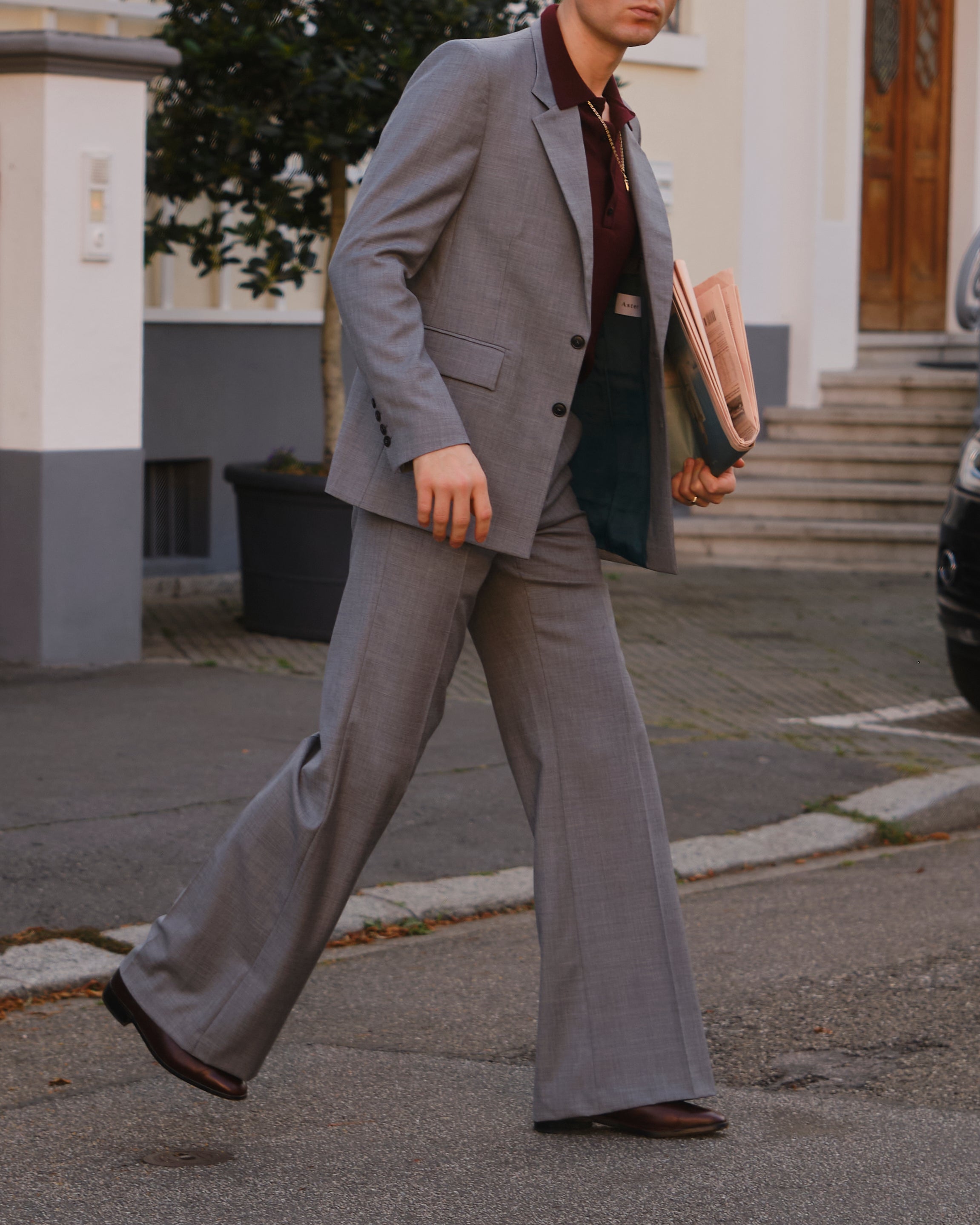 LIOTTA Tailored Jacket Light Gray-thumbmail-4