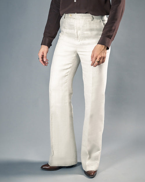 Pantalon Évasé en Lin Montana
