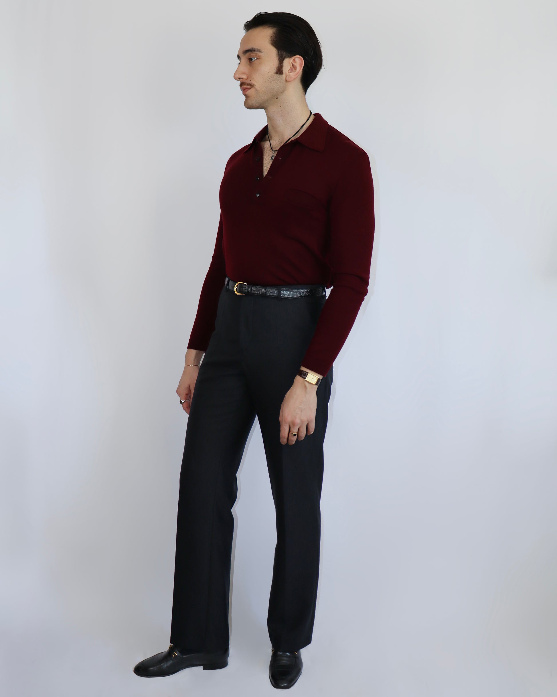 Pantalon vintage noir