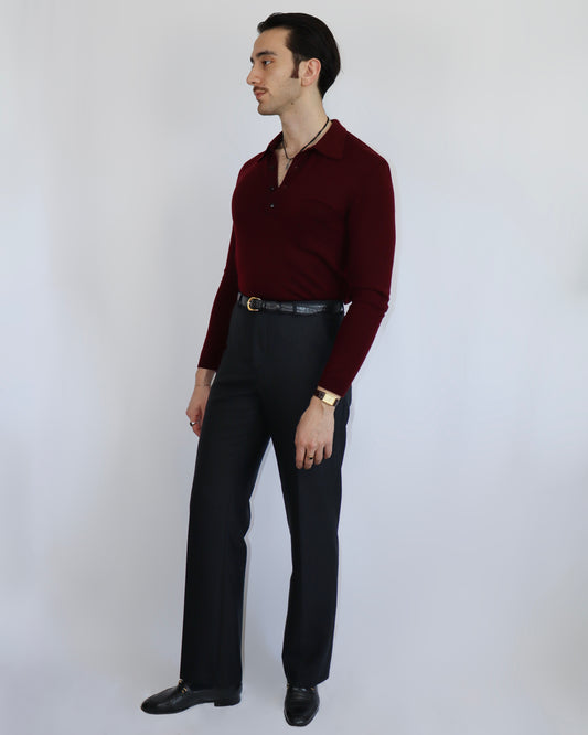 Pantalon vintage noir