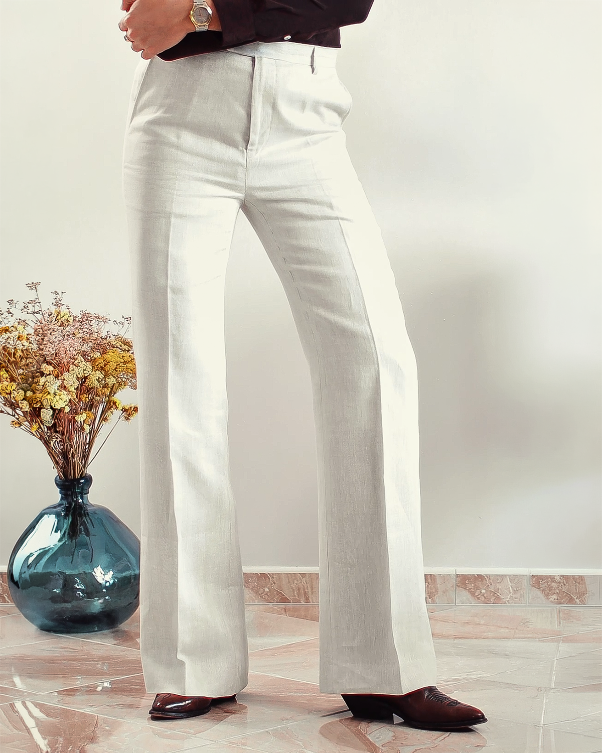 Pantalon Évasé en Lin Montana-thumbmail-4