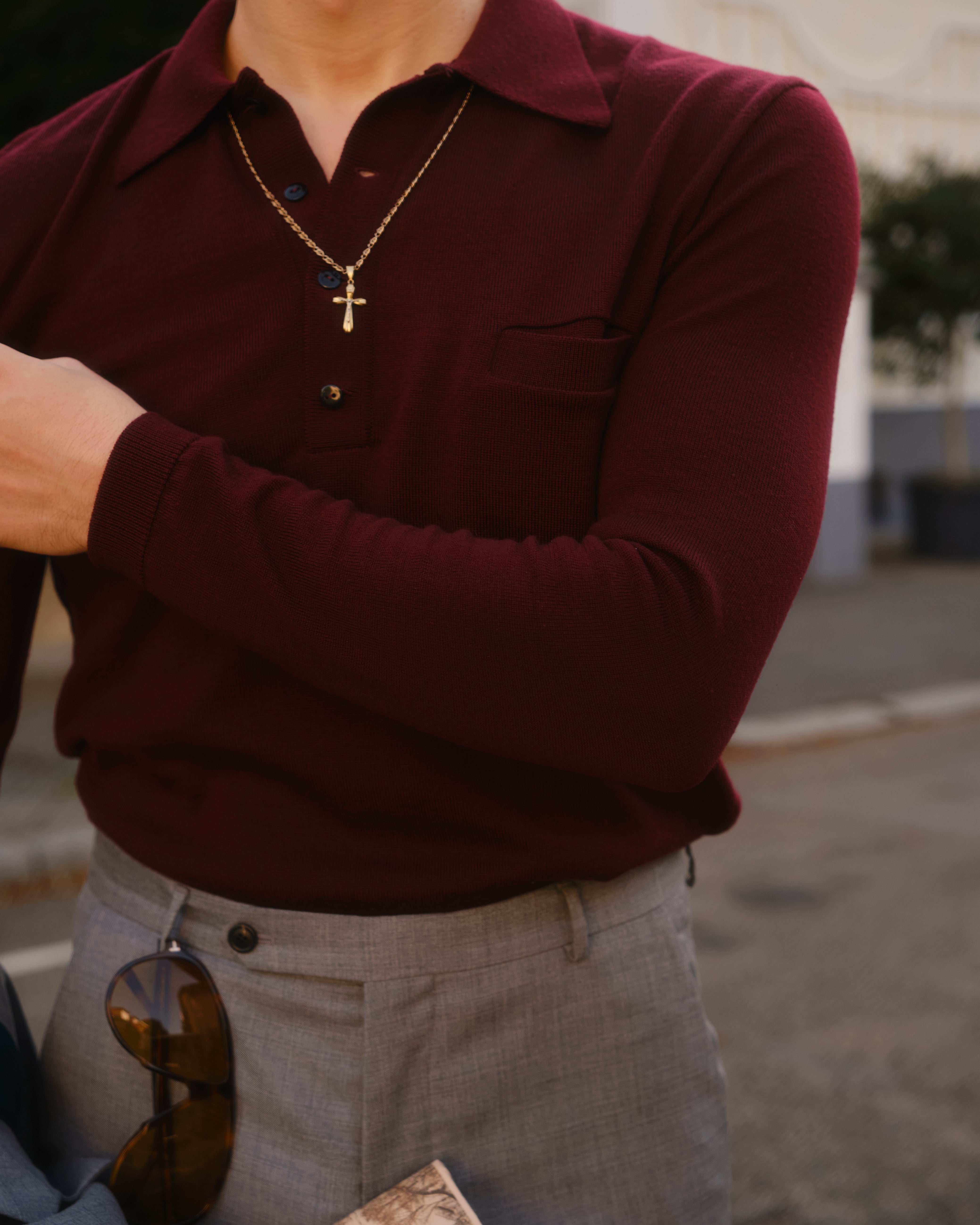 PESCI long-sleeved polo shirt - BREMBO-thumbmail-3