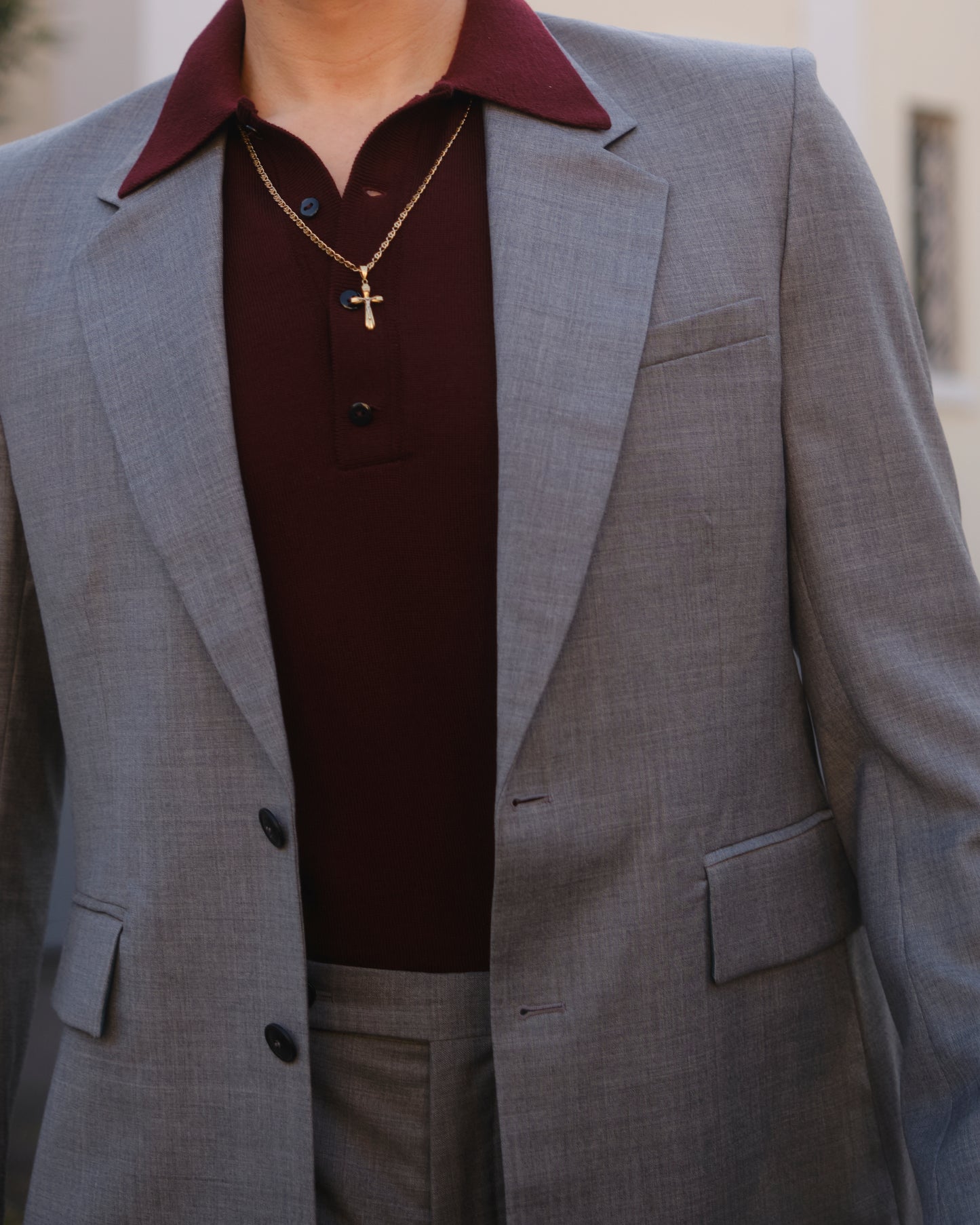 PESCI long-sleeved polo shirt - BREMBO