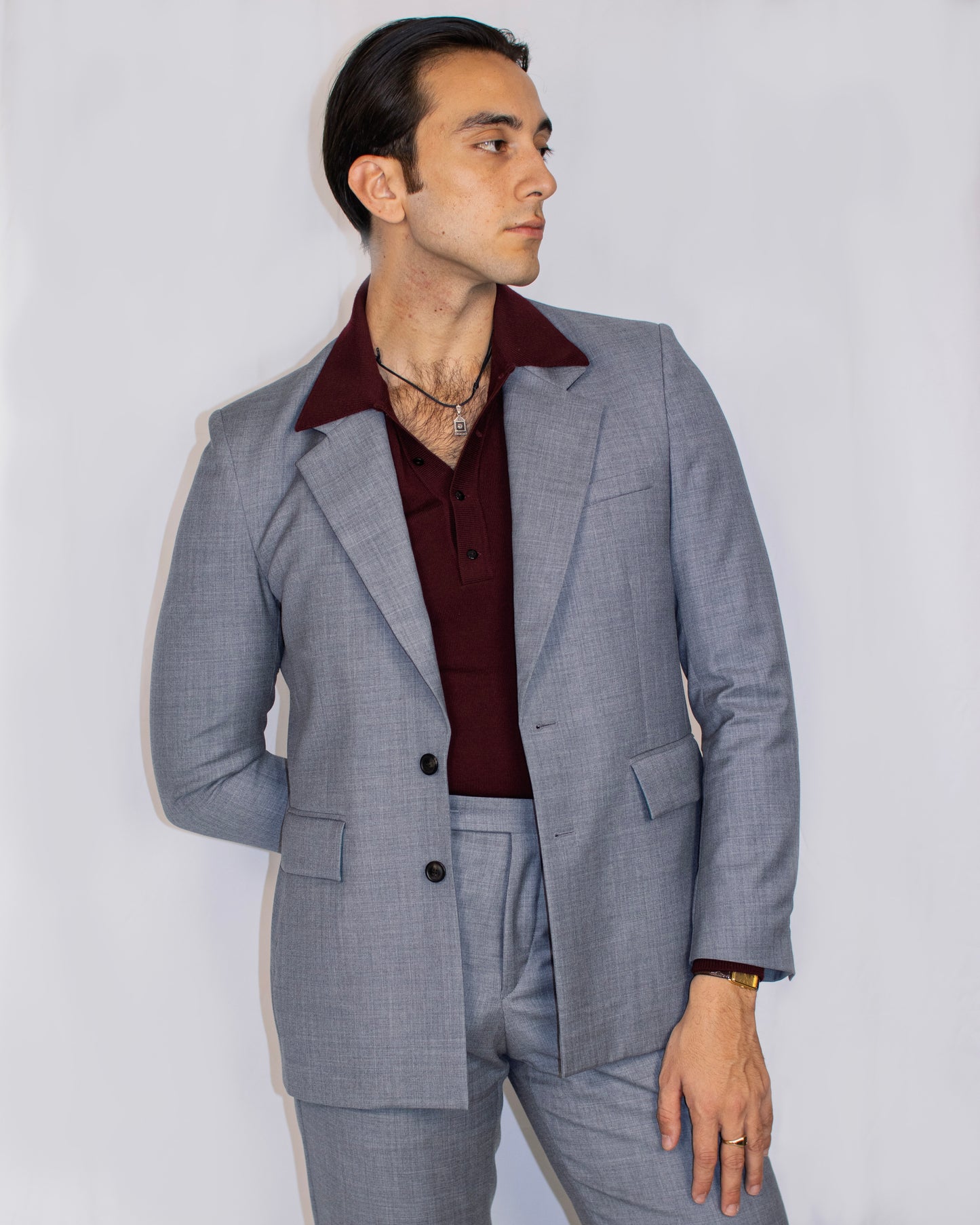 PESCI long-sleeved polo shirt - BREMBO